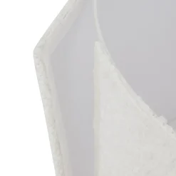 ABAT JOUR BOUCLETTE BELINE BLANC D.50CM