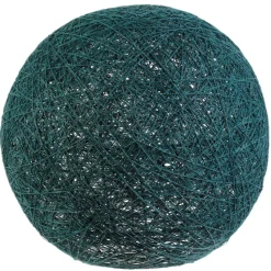 ABAT JOUR INTERIEUR BLEU PETROLE 30CM