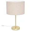ABAT JOUR LIN BELINE BEIGE D.30CM