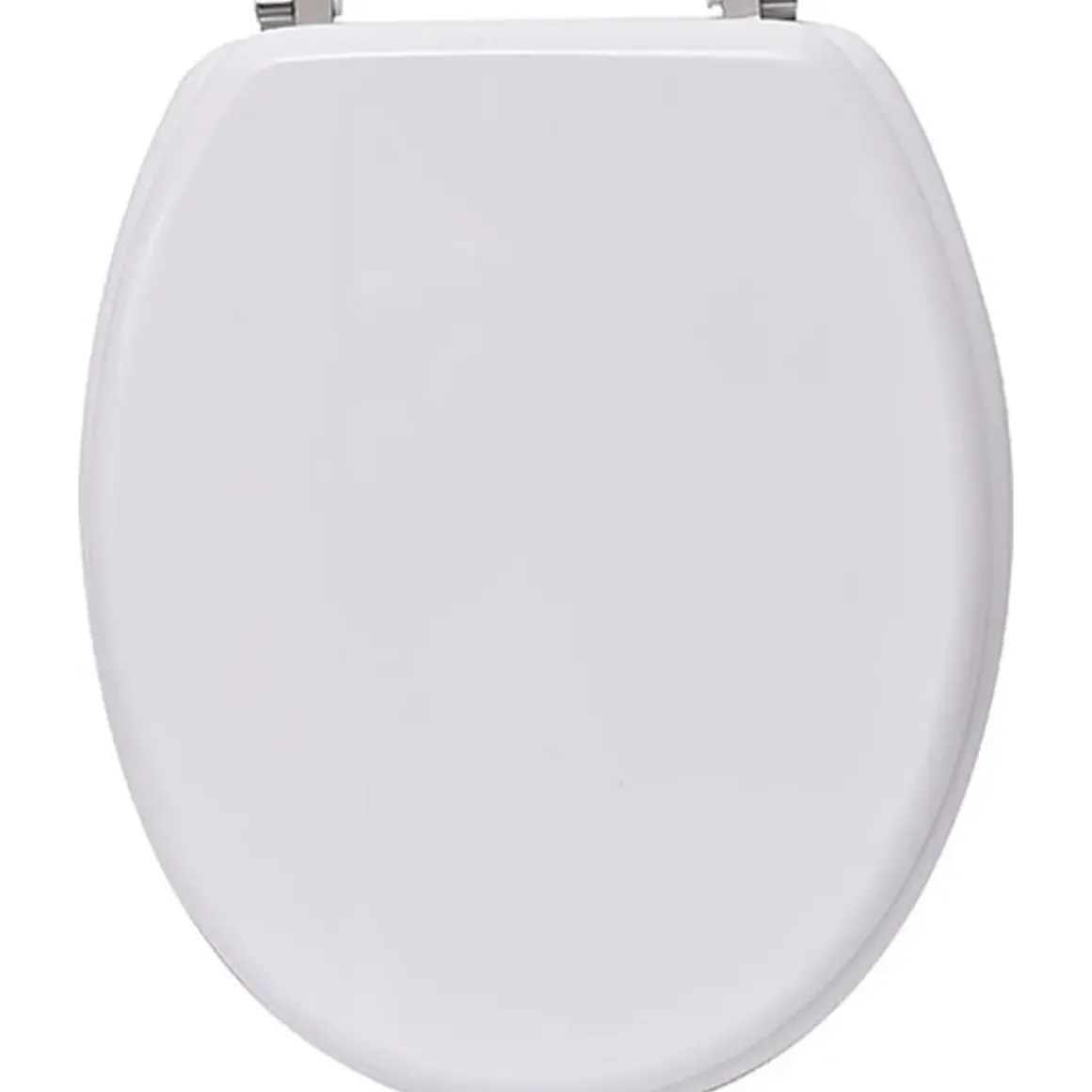 ABATTANT WC MDF ATTACHES ZINC BLANC