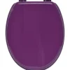ABATTANT WC MDF   AUBERGINE