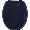 ABATTANT WC MDF 18 POUCES ATTACHES PLASTIQUES BLEU