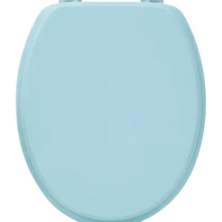 ABATTANT WC MDF 18 POUCES ATTACHES PLASTIQUES VERT D EAU