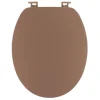 ABATTANT WC 18 POUCES ASSISE FACON ACACIA CARAMEL