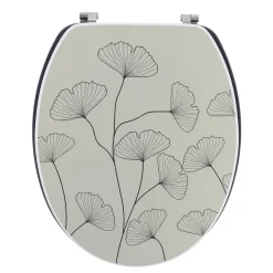 ABATTANT WC 18 POUCES ATTACHES ACIER INOXYDABLE ACTUEL