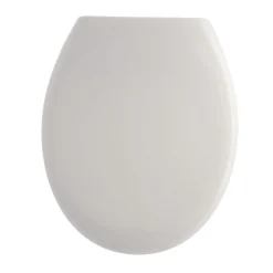 ABATTANT WC 18 POUCES FREIN CHUTE DECLIPSABLE BLANC