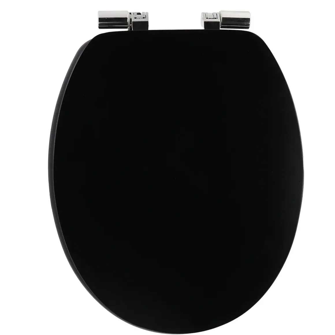 ABATTANT WC 18 POUCES UNI FREIN DE CHUTE NOIR