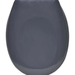 ABATTANT WC THERMODURE   FREIN DE CHUTE   GRIS