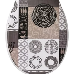 ABATTANT WC THERMODURE 18 POUCES ATTACHES PLASTIQUES MASAI