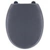 ABATTANT WC THERMODUR 18 POUCES FREIN DE CHUTE GRIS