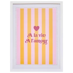 AFFICHE AMOUR CHERI 30X40CM