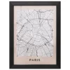 AFFICHE CADRE PARIS D.18X24CM
