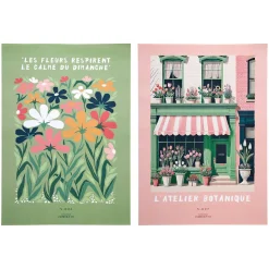 AFFICHE DECO X2 30X40CM DOLCE VITA