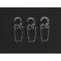 AGRAFE PLASTIQUE X 10 D20 TRANSPARENT