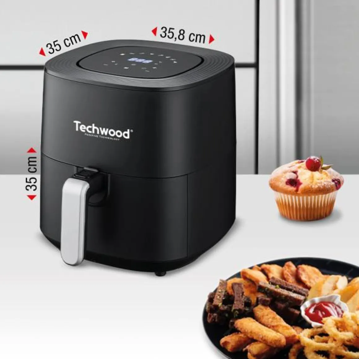 AIR FRYER DIGITAL TACTILE 5.5L