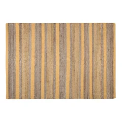ALDABRA TAPIS 60X90CM MOUTARDE JUTE