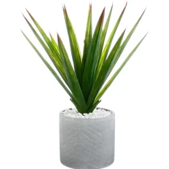 ALOE VERA POT CERAMIQUE H.48CM