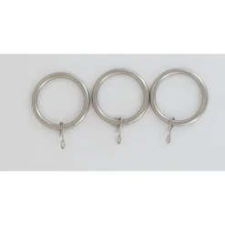 ANNEAUX D28 X8 ARGENT MAT