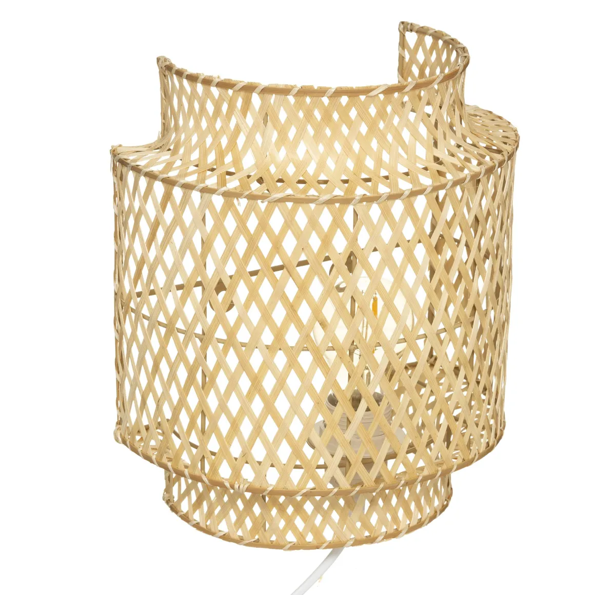 APPLIQUE BAMBOU LIBY NATUREL D.23CM