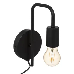 APPLIQUE METAL KELI NOIR D.12CM