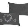 ARLY COUSSIN 30X50CM GRIS LAINE