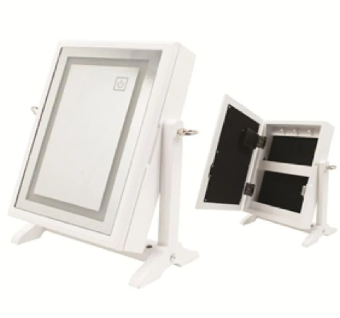 ARMOIRE BIJOUX MIROIR ET ECLAIRAGE LED