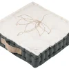 ASANA COUSSIN SOL 45X45X10CM NATUREL COTON RECYCLE