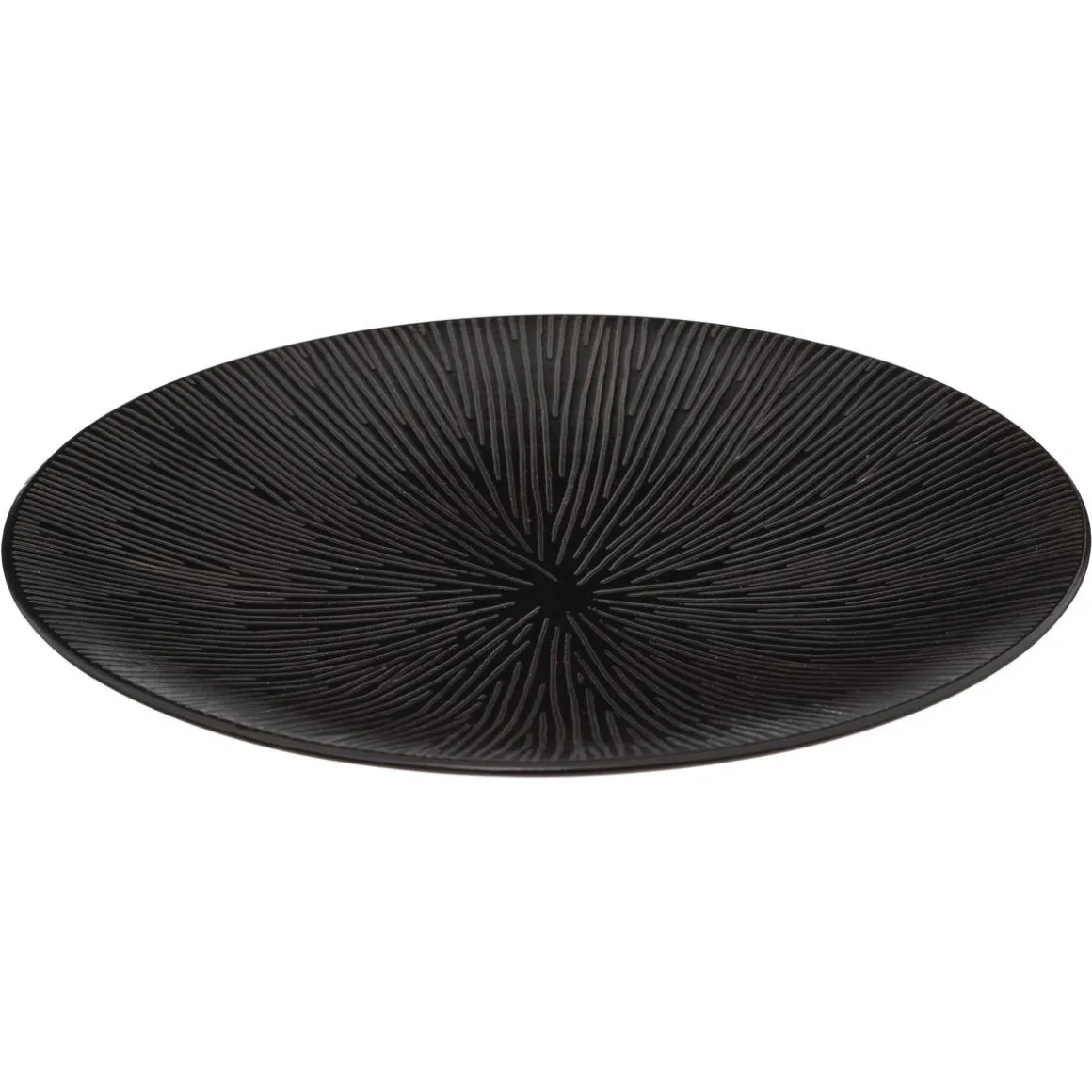 ASSIETTE A DESSERT ATELIER NOIR D.21CM