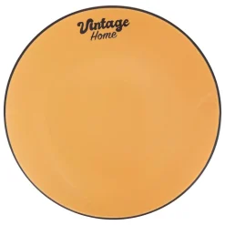 ASSIETTE A DESSERT BE VINTAGE JAUNE D.20CM