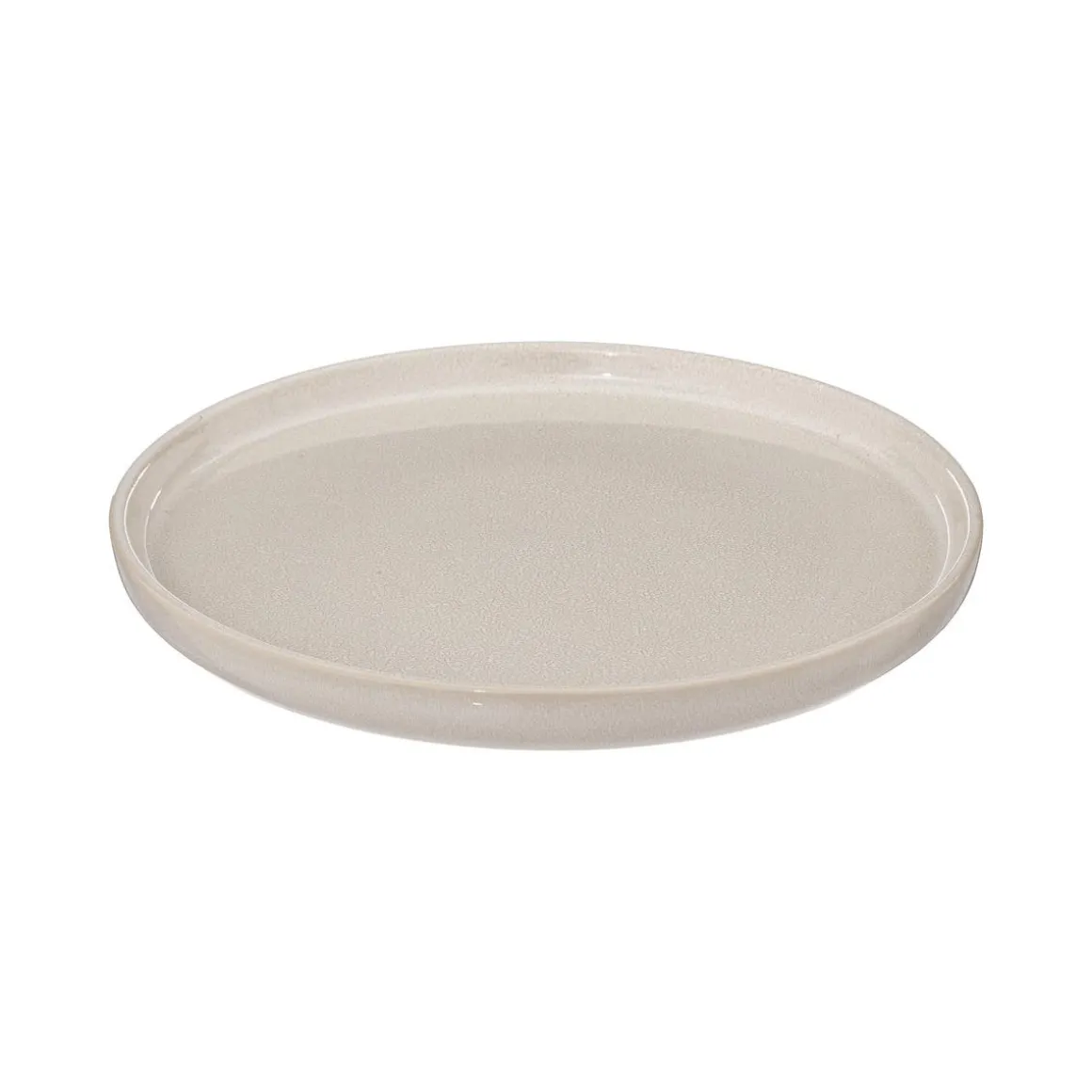 ASSIETTE A DESSERT TERRE INCONNUE BEIGE D.21CM