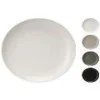 ASSIETTE BLANC NOIR VERT OU GRIS 20CM