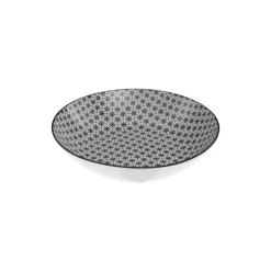 ASSIETTE CREUSE BOHEMIA FLEUR D.20CM