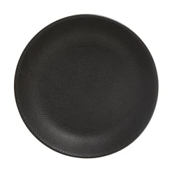 ASSIETTE CREUSE CAVIAR NOIR 20CM