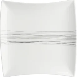 ASSIETTE DE PRESENTATION LIGNES 29X29CM