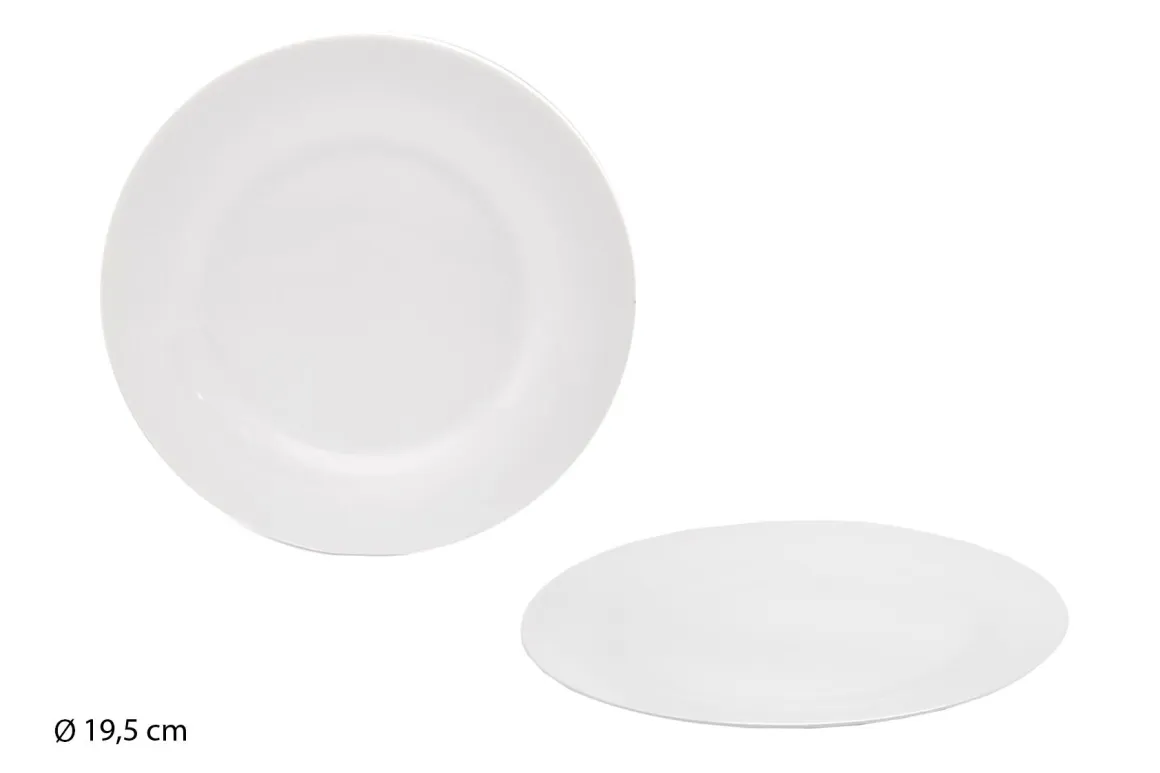 ASSIETTE DESSERT PORCELAINE TRADITION 19.5CM