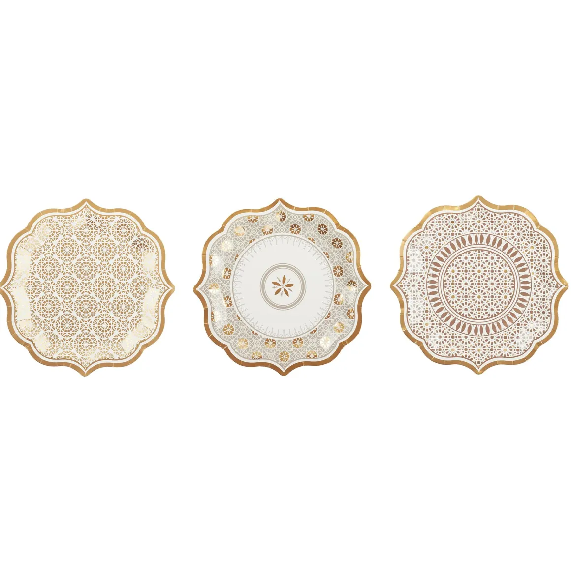 ASSIETTE JETABLE MIRAGE X6 PIECES