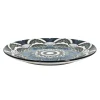 ASSIETTE MANDALA BLEU D.19CM