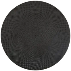 ASSIETTE PLATE CAVIAR NOIR 27CM