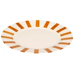 ASSIETTE PLATE CHERI OCRE 27CM