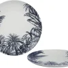 ASSIETTE PLATE JUNGLE 26CM PORCELAINE
