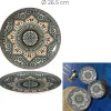 ASSIETTE PLATE NOURA D26.5CM