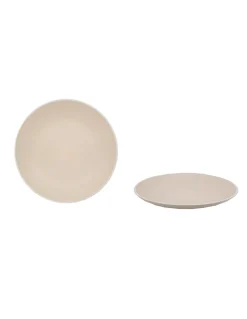 ASSIETTE PLATE PASTEL 26.5CM GRIS GRES