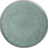 ASSIETTE PLATE PORCELAINE EMAIL REACTIF BLEU BLANC MAT 25CM