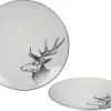 ASSIETTE PLATE RENNE PORCELAINE 26CM
