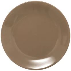 ASSIETTE PLATE RONDE 26CM TAUPE
