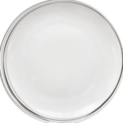 ASSIETTE PLATE SOFT GREY 27CM
