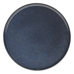 ASSIETTE PLATE TERRE INCONNU BLEU 27CM