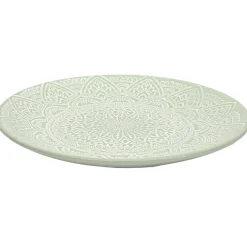 ASSIETTE SAHARA VERT D.27CM