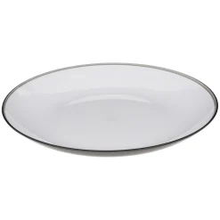 ASSIETTE SQUARE CHARBON 25CM