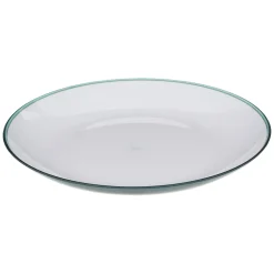 ASSIETTE SQUARE PETROLE 25CM